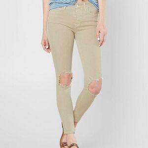 Free People High Rise Ankle Skinny Stretch Pant